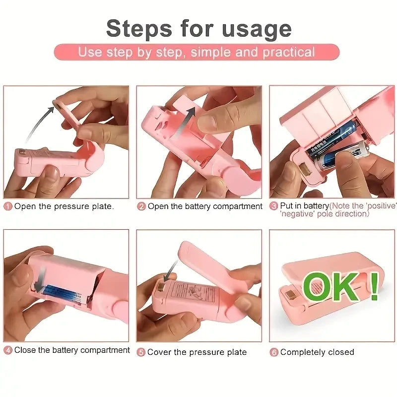 Portable Food Bag Sealer