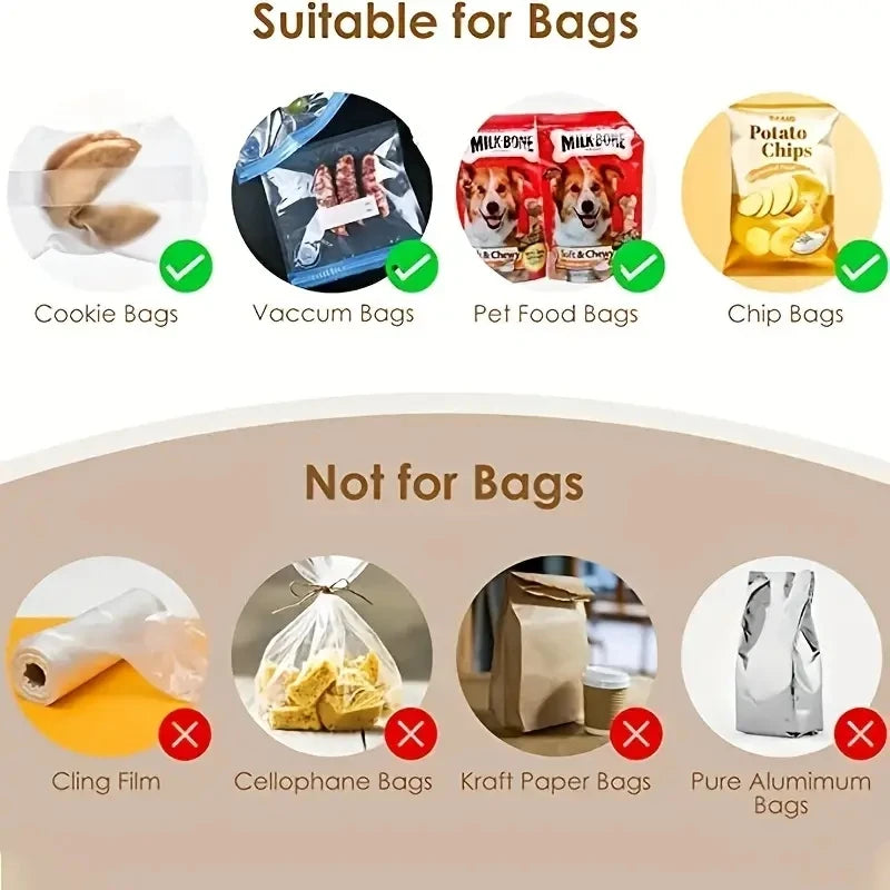 Portable Food Bag Sealer