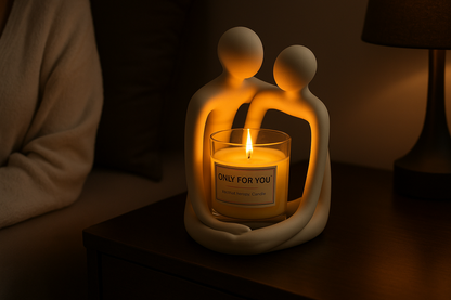 Heartwarming Loving Couple Resin Statue