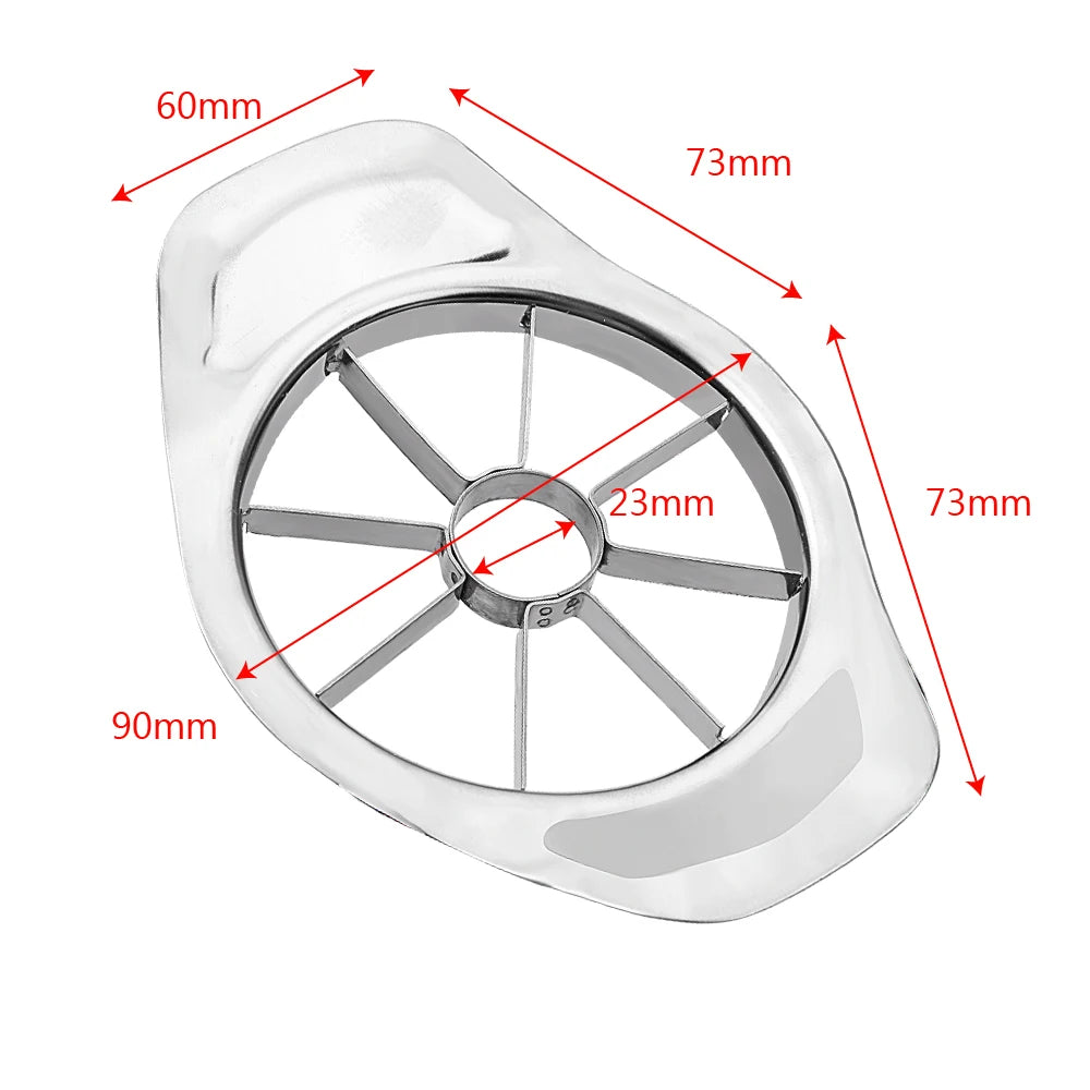 Stainless Steel Apple Cutter with Comfort Handle