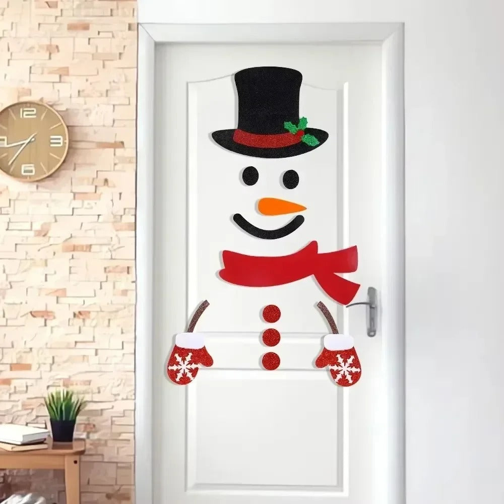 Christmas Home Decoration Door Window Stickers