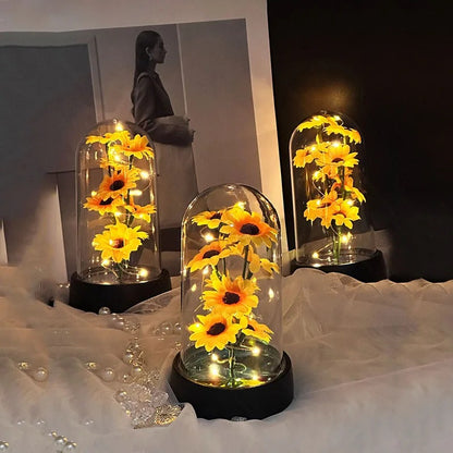 Sun Flower Dome Gift Light