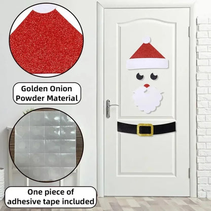 Christmas Home Decoration Door Window Stickers