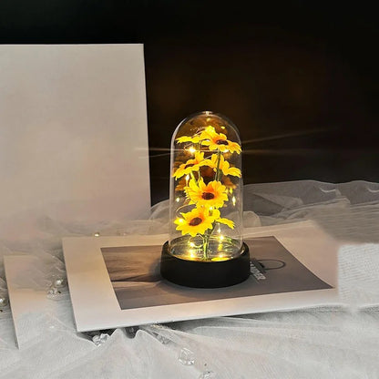 Sun Flower Dome Gift Light